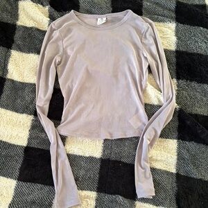 Zumiez Soft Gray Long Sleeve Tee